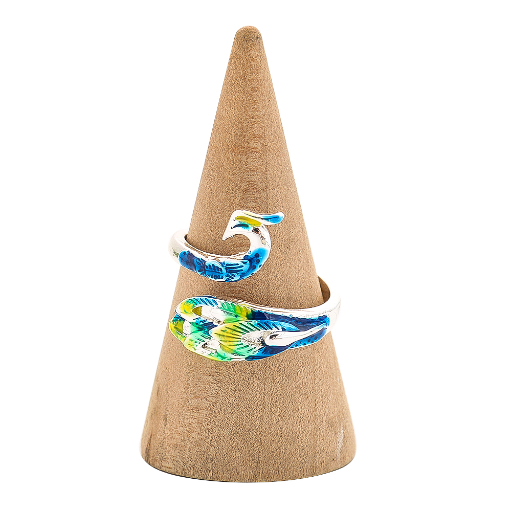 Ethnic Fashion Images - Etnische stijl kleurrijke pauw afbeelding Phoenix