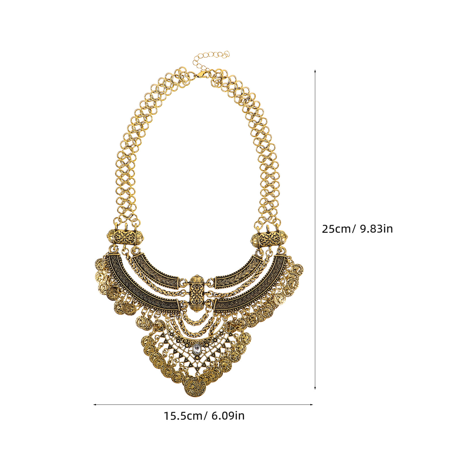 1Set Bohemian Punk Kettingset  - Urban Ethnic Fashion recensie en prijs