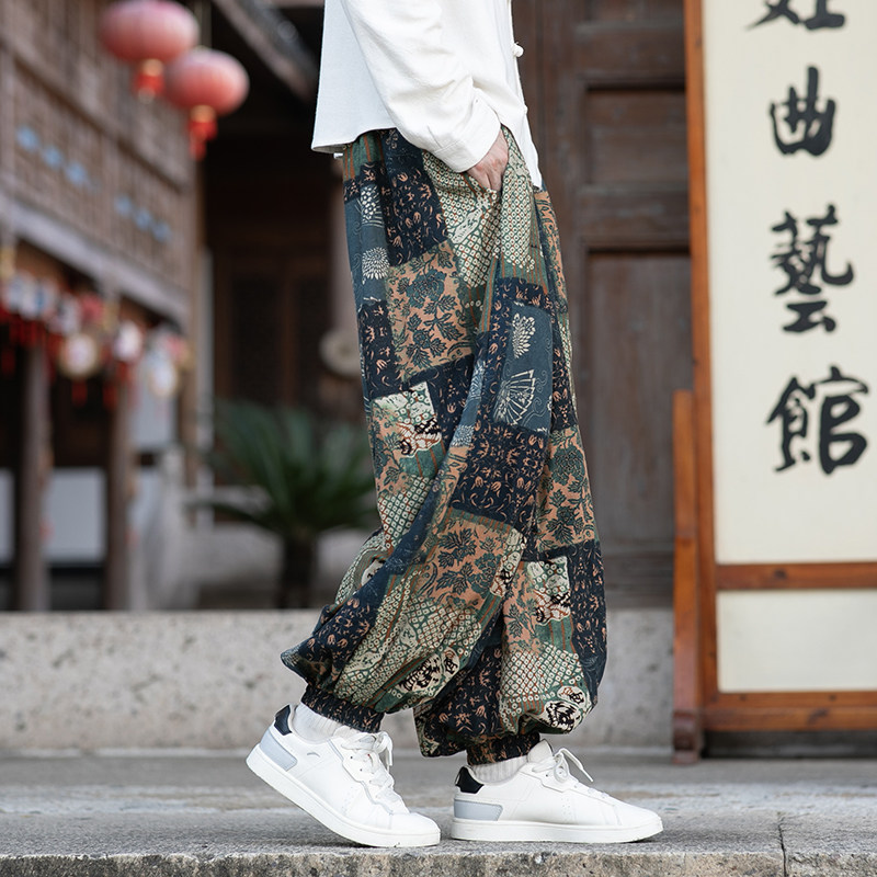 Herenbroek in Chinese stijl, o - Fashion Ethnic Wear For Men recensie en prijs